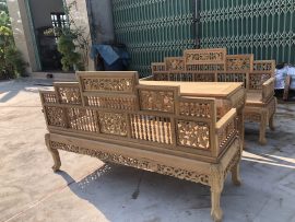 Trường kỷ huế hoàn thiện kỹ hai mặt trước sau