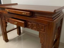 án gian thờ gỗ gụ
