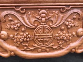 án gian thờ gỗ gõ đỏ dơi thọ tiền