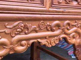 án gian thờ gỗ gõ đỏ dơi thọ