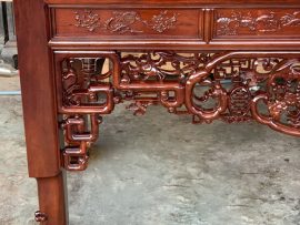 án gian thờ ngũ phúc gỗ gụ