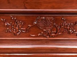 án gian thờ gỗ gụ Lào cổ chạm vạn thọ