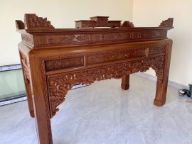 án gian thờ gỗ gụ tự nhiên