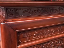 án gian thờ gỗ gụ Lào