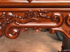 án gian thờ gỗ gụ Lào dạ đục dơi thọ tiền