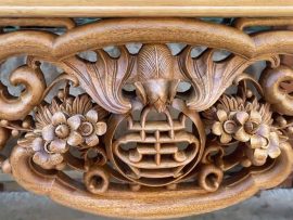 án gian thờ gỗ gụ cao cấp