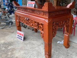 án gian thờ triện dơi thọ gỗ gụ