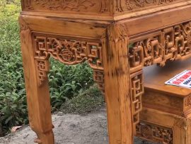 án gian thờ như ý gỗ gụ