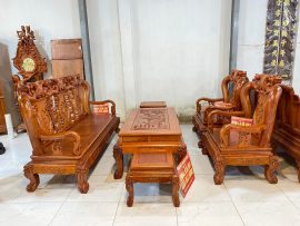 bộ bàn ghế minh quốc gỗ hương đá