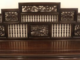 trường kỷ gỗ gụ