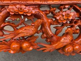 sập thờ đục mai điểu kênh bong