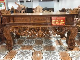 Sập Thờ Mai Điểu Gỗ Gụ đẹp