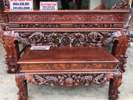 Sập thờ Mai Điểu gỗ gụ