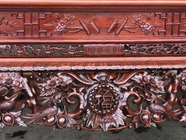 Sập thờ mai điểu đục dơi thọ tiền