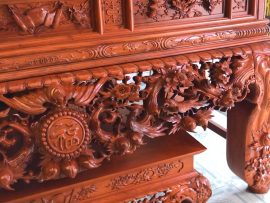 sập thờ gỗ hương đá