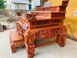 sập thờ gỗ hương đá