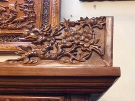 Ke góc đặt phía trên mặt sập thờ