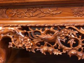 bàn cơm sập thờ mai điểu