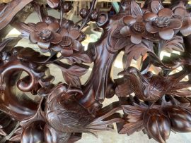 sập thờ tam cấp đục tay