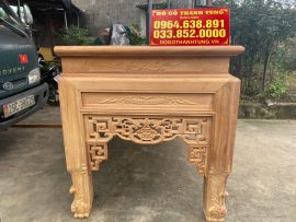 án gian thờ gỗ gõ đỏ