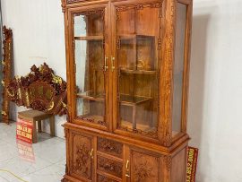 Tủ được phủ bóng bằng sơn PU O7 cao cấp