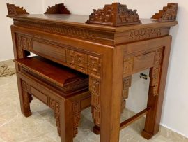 án gian thờ gỗ gụ