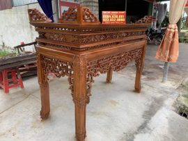 án gian thờ gỗ mít đẹp