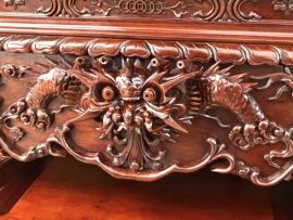 sập thờ tứ linh