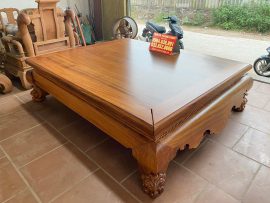 sập trơn tam diện gỗ gõ đỏ giá xưởng