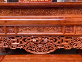 án gian thờ như ý gỗ hương đá