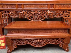 án gian thờ như ý gỗ hương