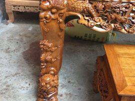 sập thờ gỗ gụ mật