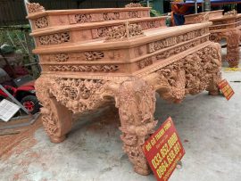 sập thờ gỗ hương đá