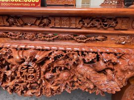 sập thờ gỗ hương đá vip