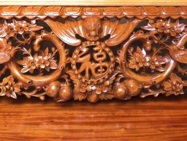 sập thờ mai điểu gỗ gụ