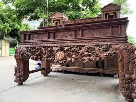 sập thờ gỗ gụ