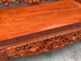 bàn cơm bộ sập thờ gỗ hương đá