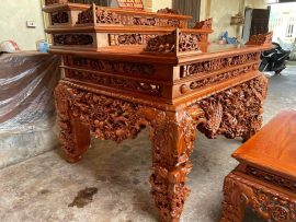 sập thờ tam cấp mẫu mai điểu