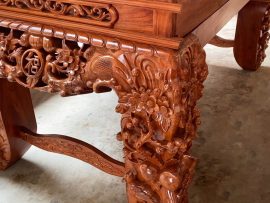 sập thờ chân 24cm