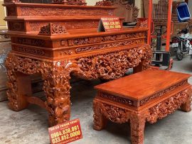 sập thờ gỗ hương đá