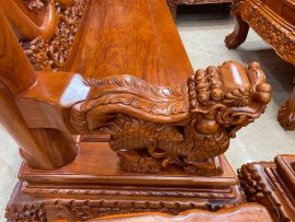 combo nội thất phòng khách gỗ hương đá siêu đẹp