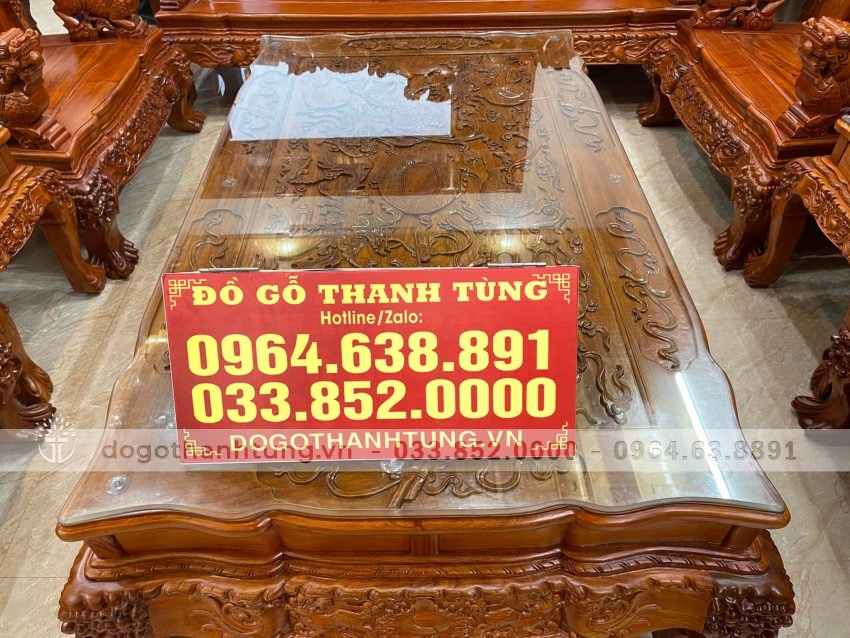 combo nội thất phòng khách gỗ hương đá hàng thửa 