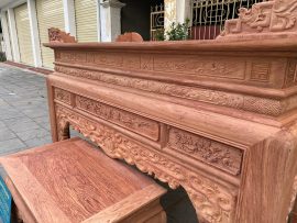 án gian thờ như ý và bàn cơm