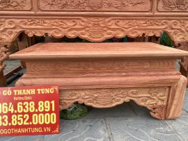 án gian thờ gỗ hương đá
