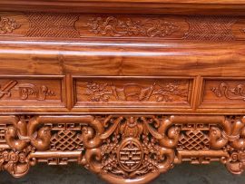 án gian thờ gỗ hương đá