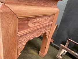 Án gian thờ như ý gỗ hương đá