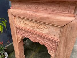 Án gian thờ như ý gỗ hương đá đẹp