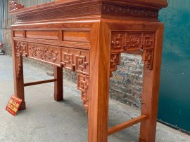 án gian thờ gỗ hương đá