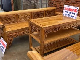 Trường Kỷ Gỗ Gụ vân đẹp