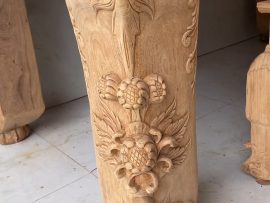 sập thờ gỗ gụ đục tay